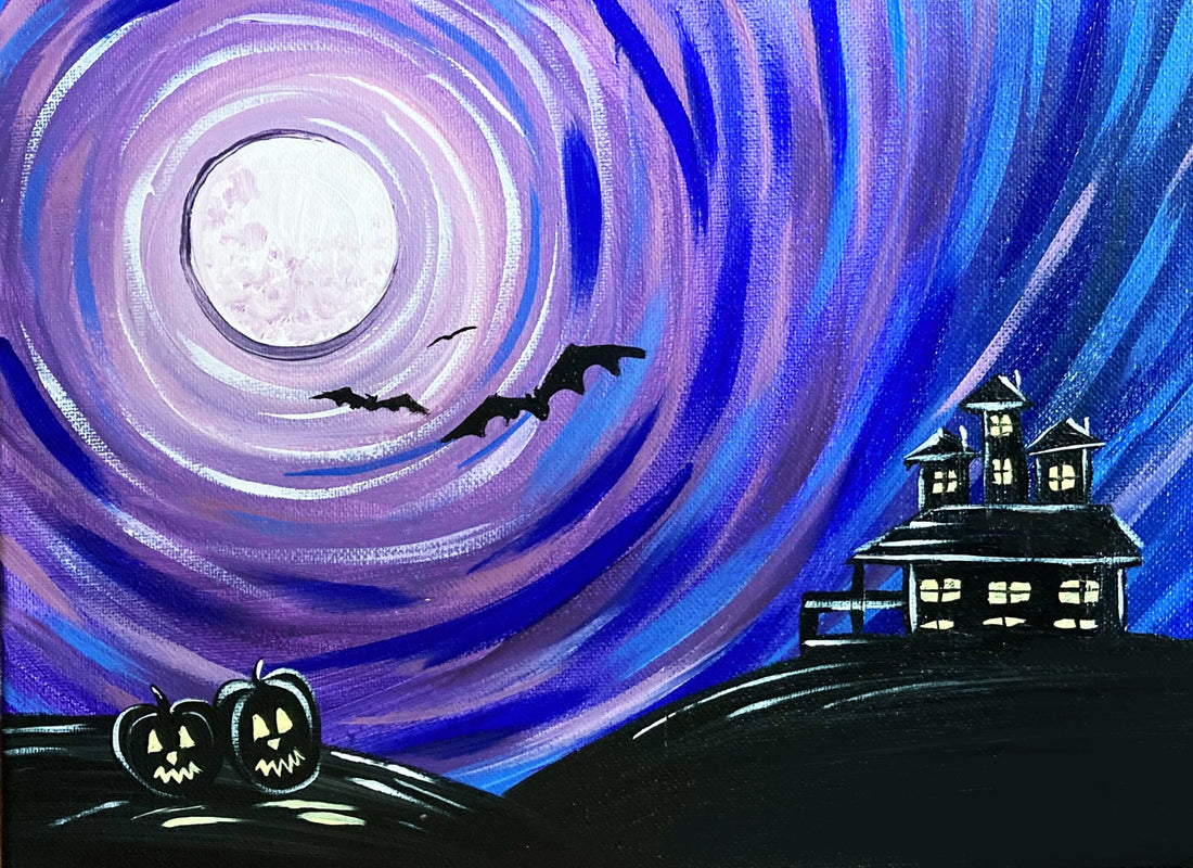 How to Use Acrylic Paintings for Your Halloween Decoration