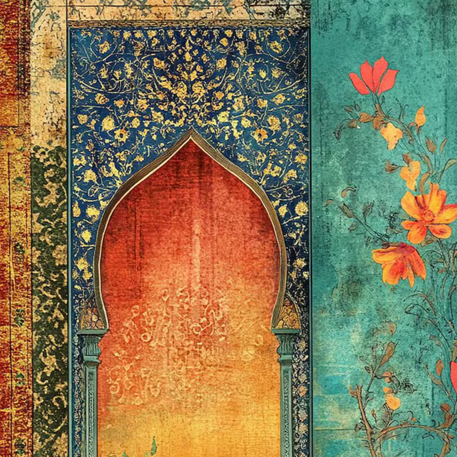 Arabic Art Collection - Hand-Painted Calligraphy & Islamic Art
