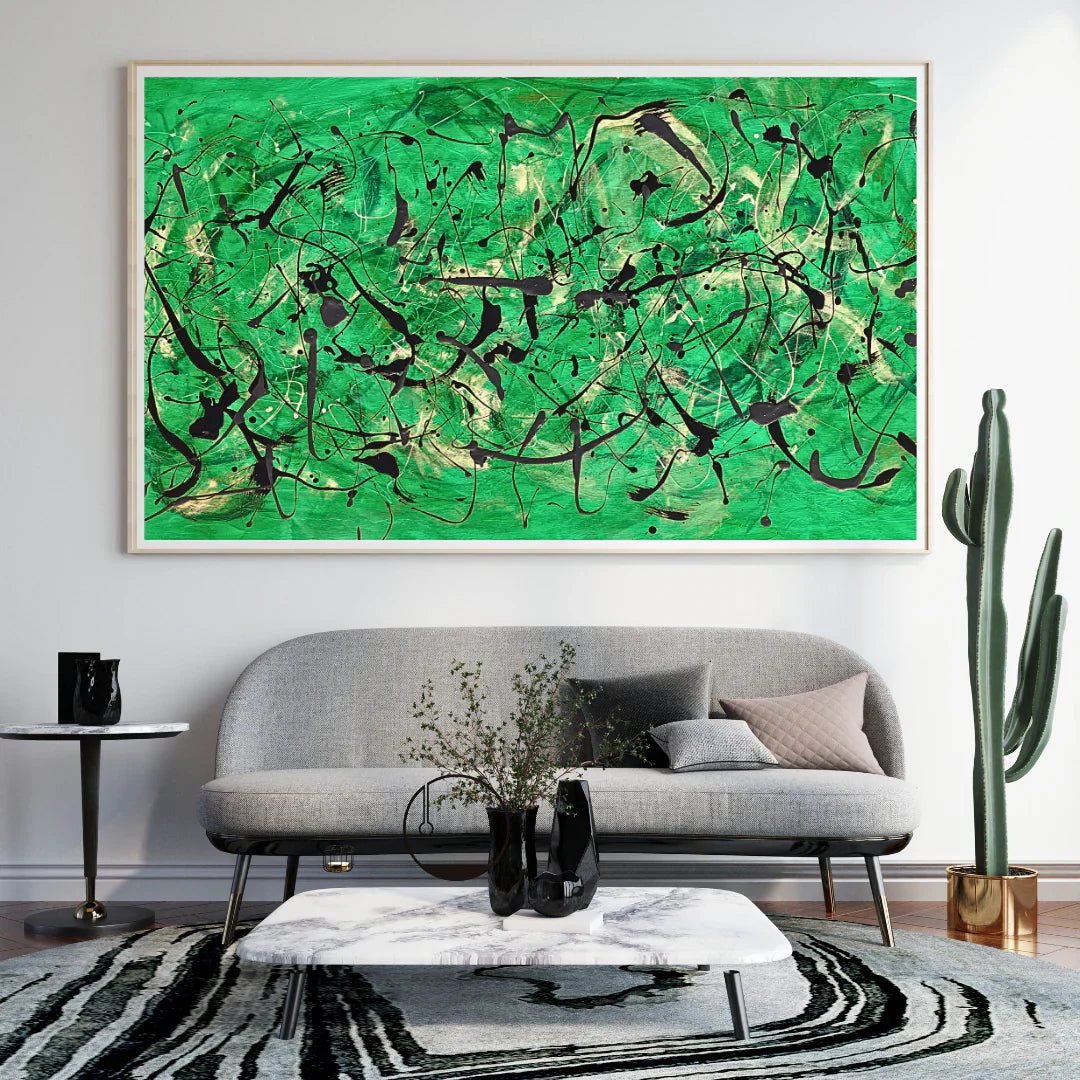 GREEN WALL ART