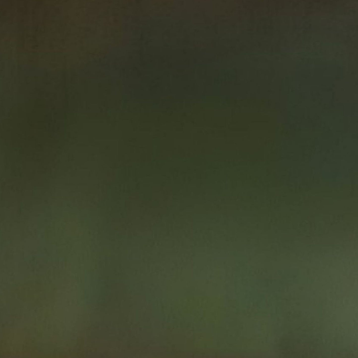 Modern Hand-Painted Rothko-Style Oil Painting in Dark Green and Vivid Orange