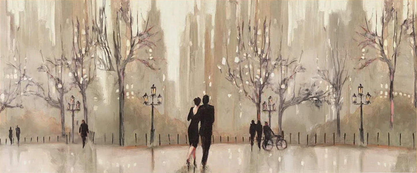 Abstract Figure Art Hand-painted Living Room Decor