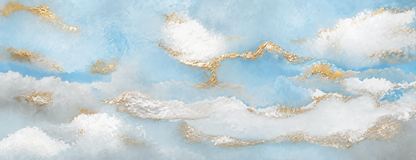 Beautiful Rainy Sky 100% Hand Painted Wall Artwork