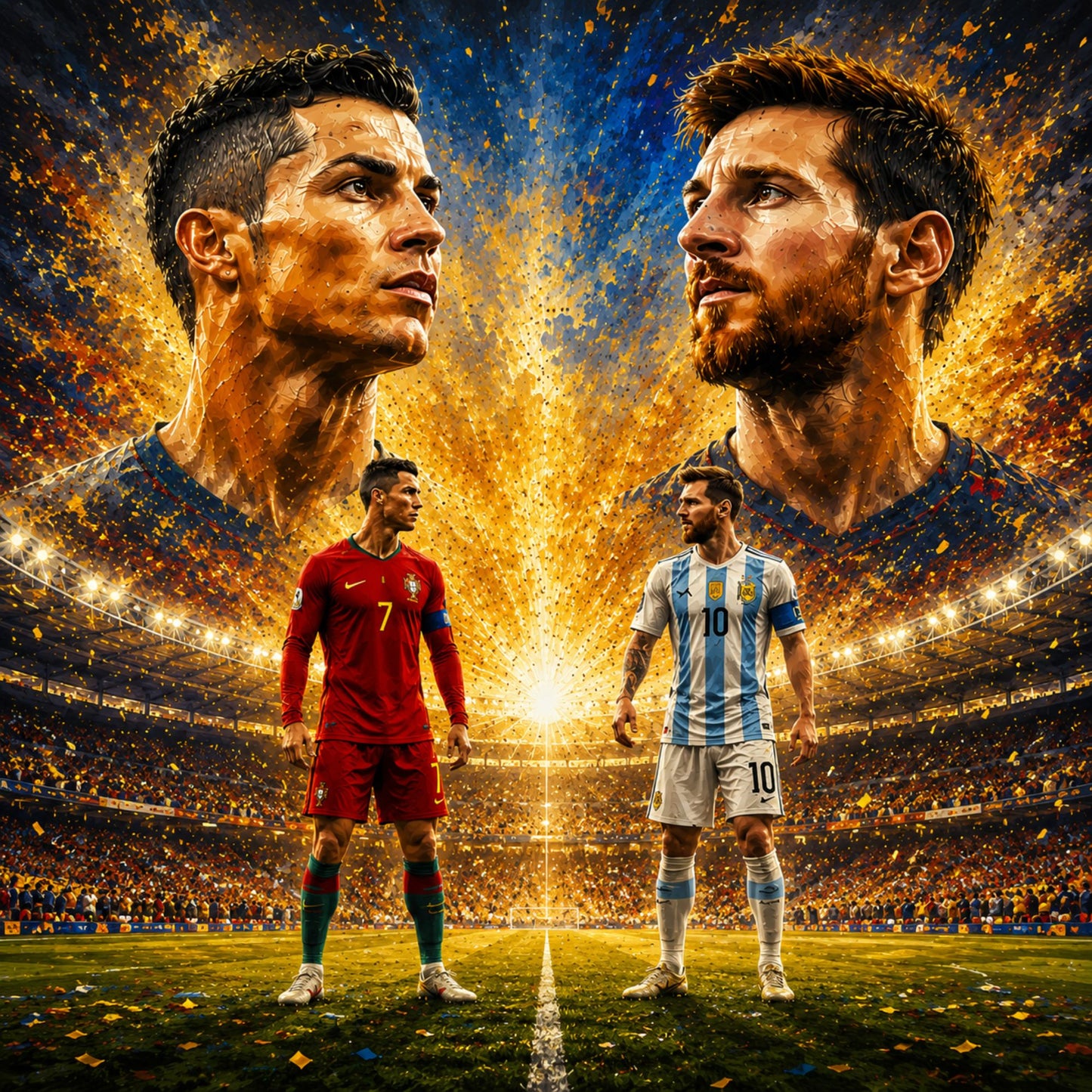 Messi and Ronaldo| Legend of the Game