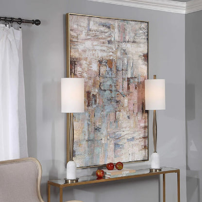 Abstract American-Style Palette Knife Textured Art
