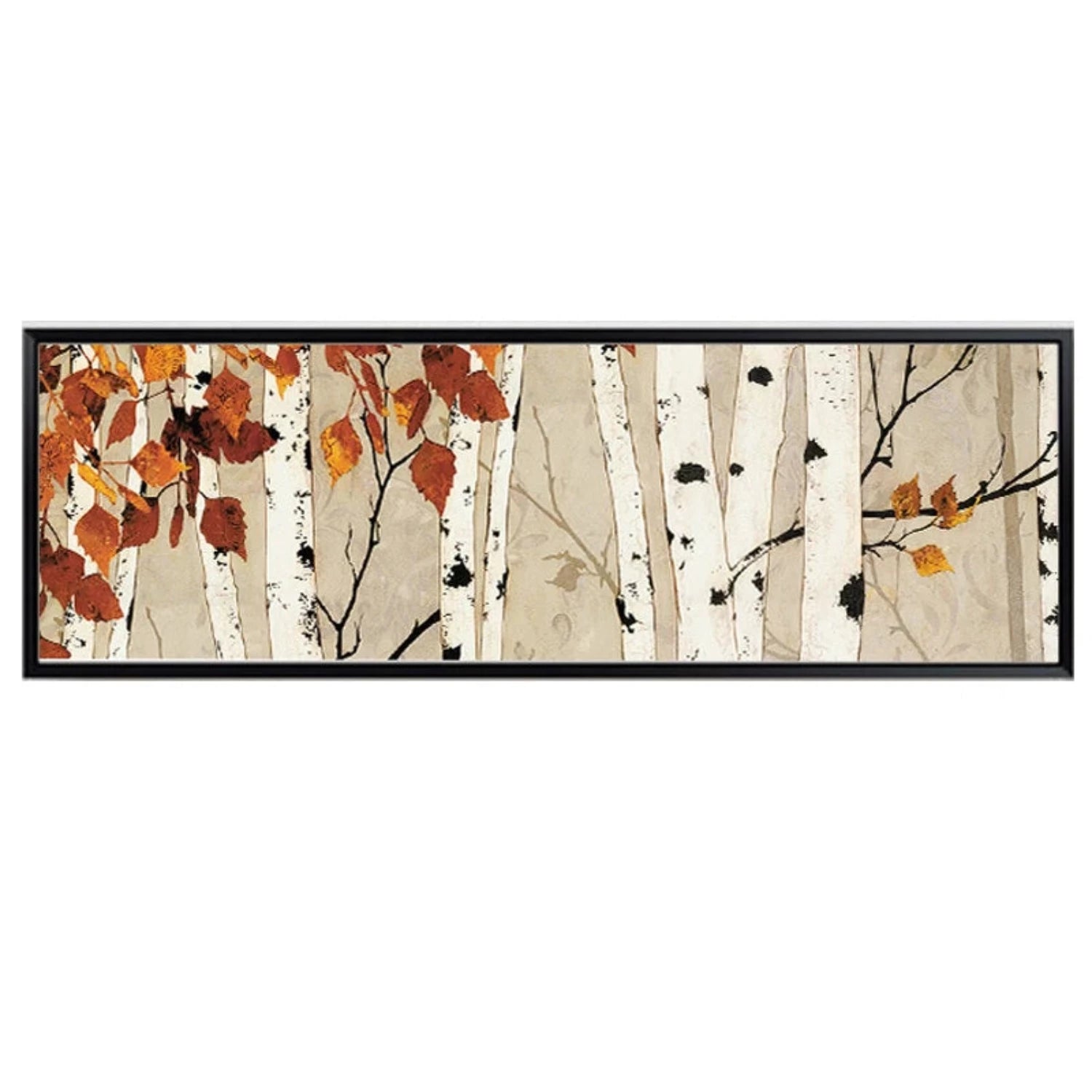 Large Contemporary Autumn Forest Acrylic Wall Art