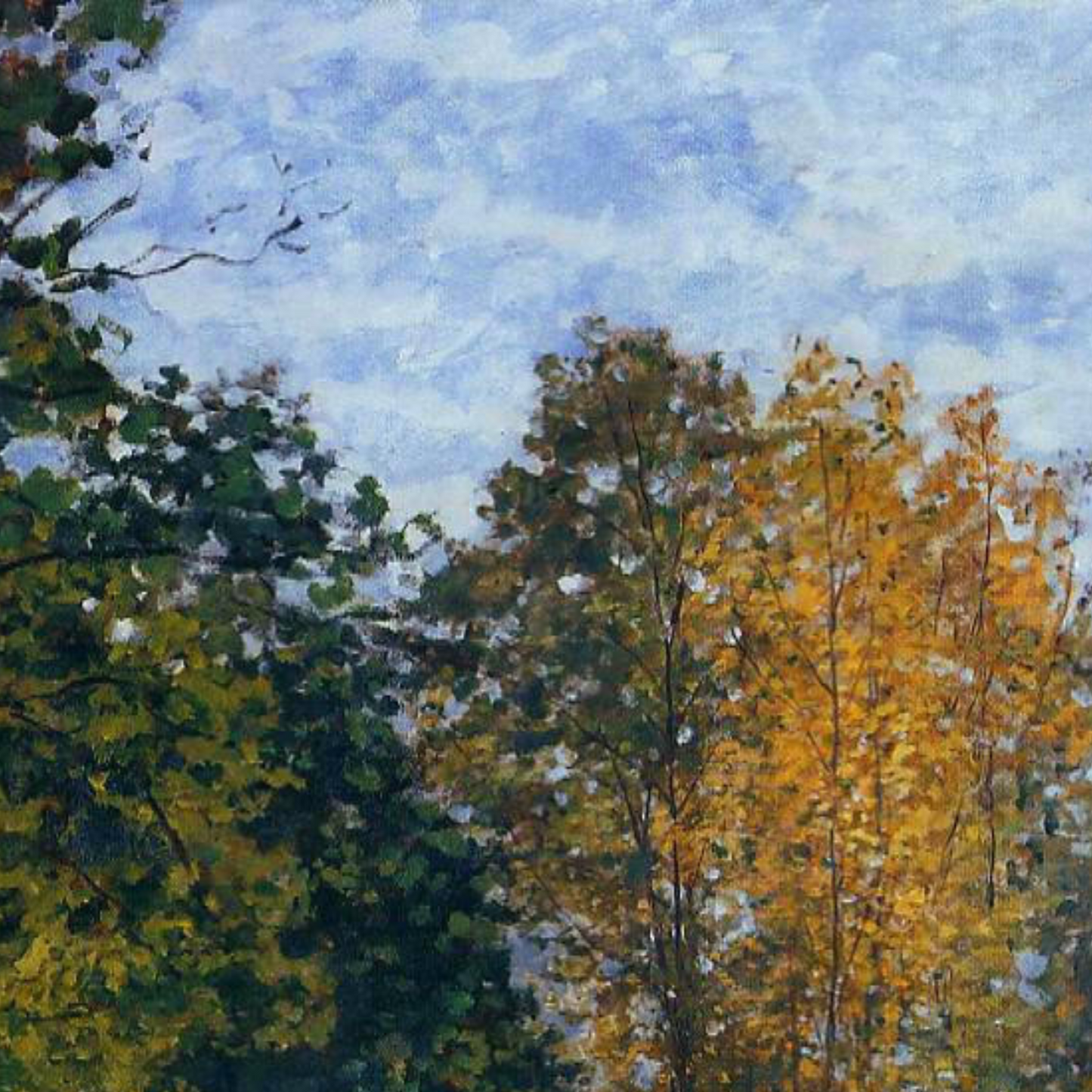 Monet Reproduction The Path in the Forest – Hand-Painted Impressionist Canvas