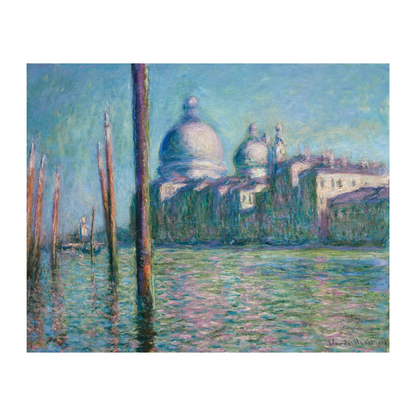 Monet Reproduction Santa Maria della Salute, Venice – Hand-Painted Impressionist Art