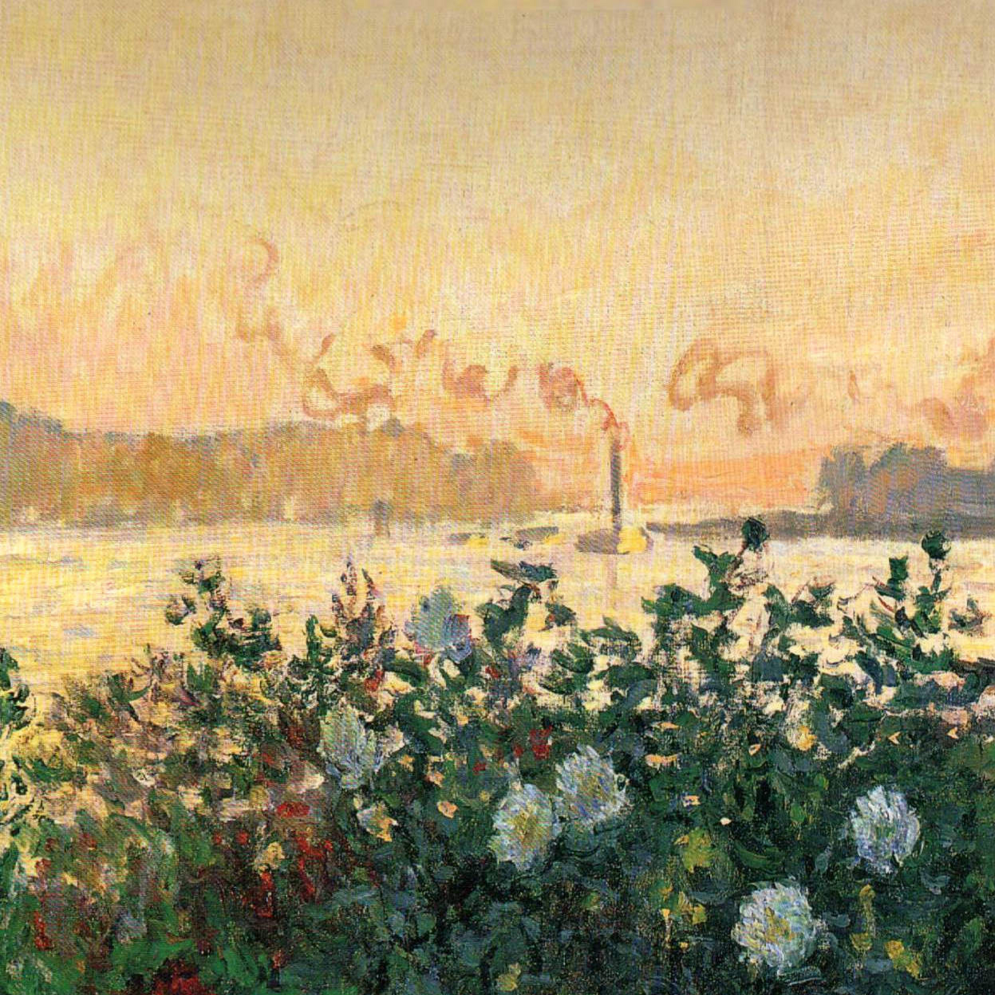 Monet Reproduction – Garden at Sainte-Adresse | Hand-Painted Impressionist Art