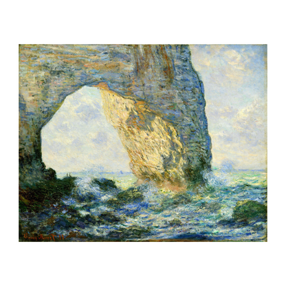 Art mural de style Pollok expressionniste bleu foncé