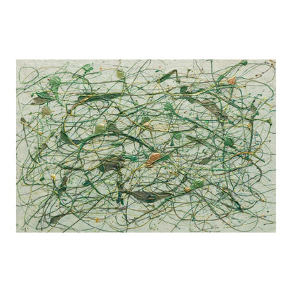 Art mural moderne Jackson Pollock 100% peint à la main