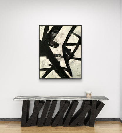 Abstract Franz Kline replica High Street Oil Painting