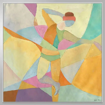 Authentic Abstract Dancer Minimalist Wall Artwork