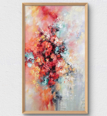 Blossom Flower 100% Hand Painted Abstract Art