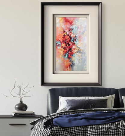 Blossom Flower 100% Hand Painted Abstract Art