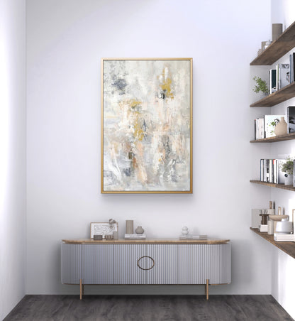 Elegant Neutral Abstract Art - Modern Wall Decor