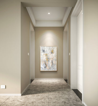 Elegant Neutral Abstract Art - Modern Wall Decor