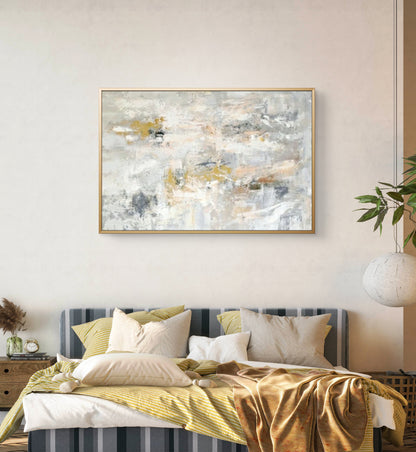 Elegant Neutral Abstract Art - Modern Wall Decor
