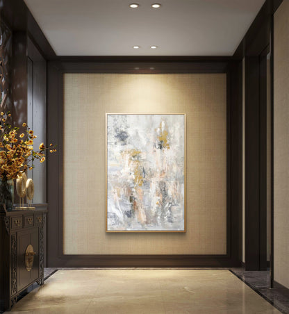 Elegant Neutral Abstract Art - Modern Wall Decor