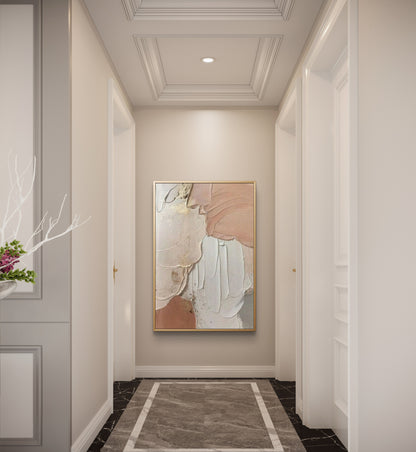Heavy Textured 100% Hand Painted Minimalist Art