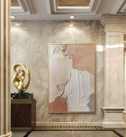 Heavy Textured 100% Hand Painted Minimalist Art