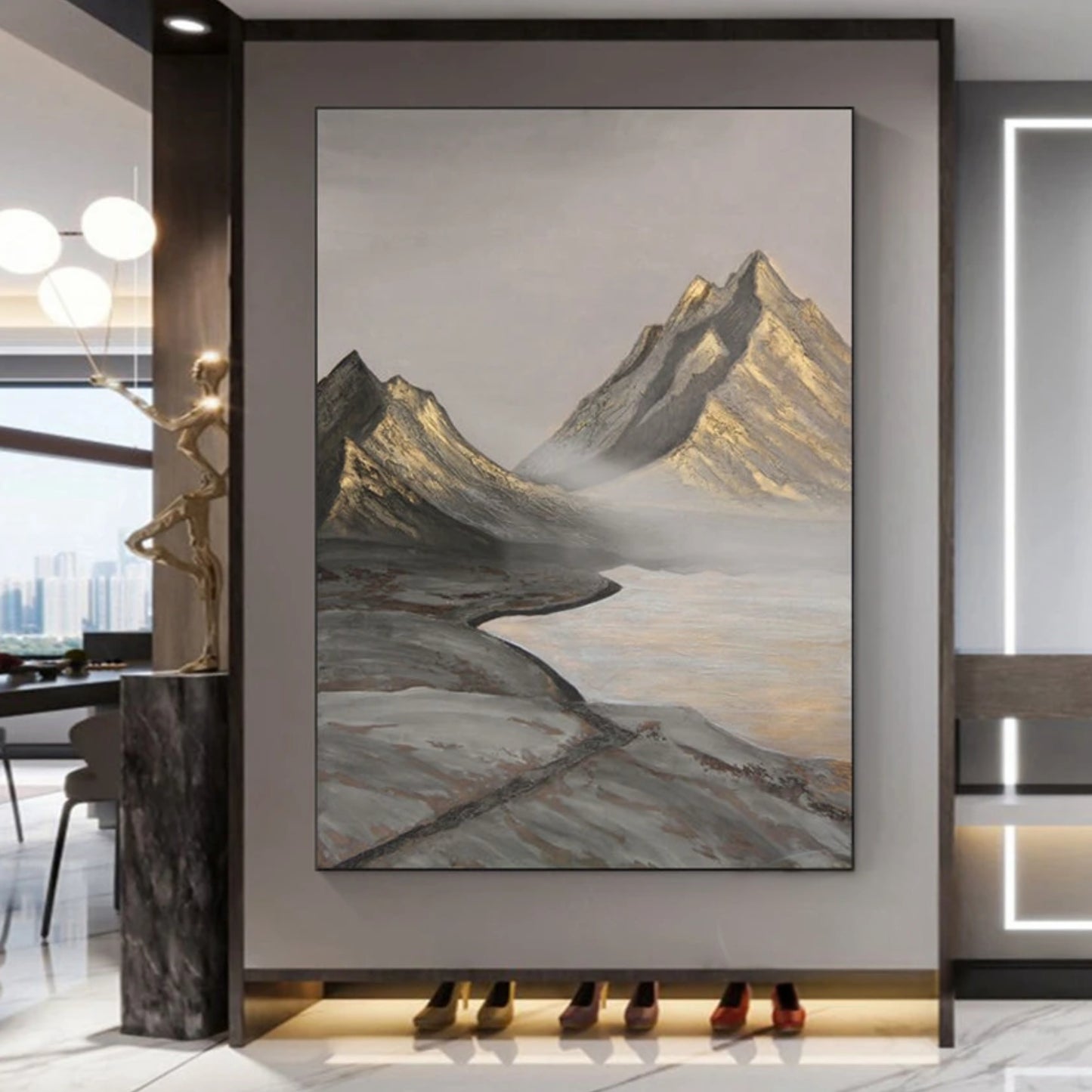 High-Quality Landscape Handmade Oil Painting