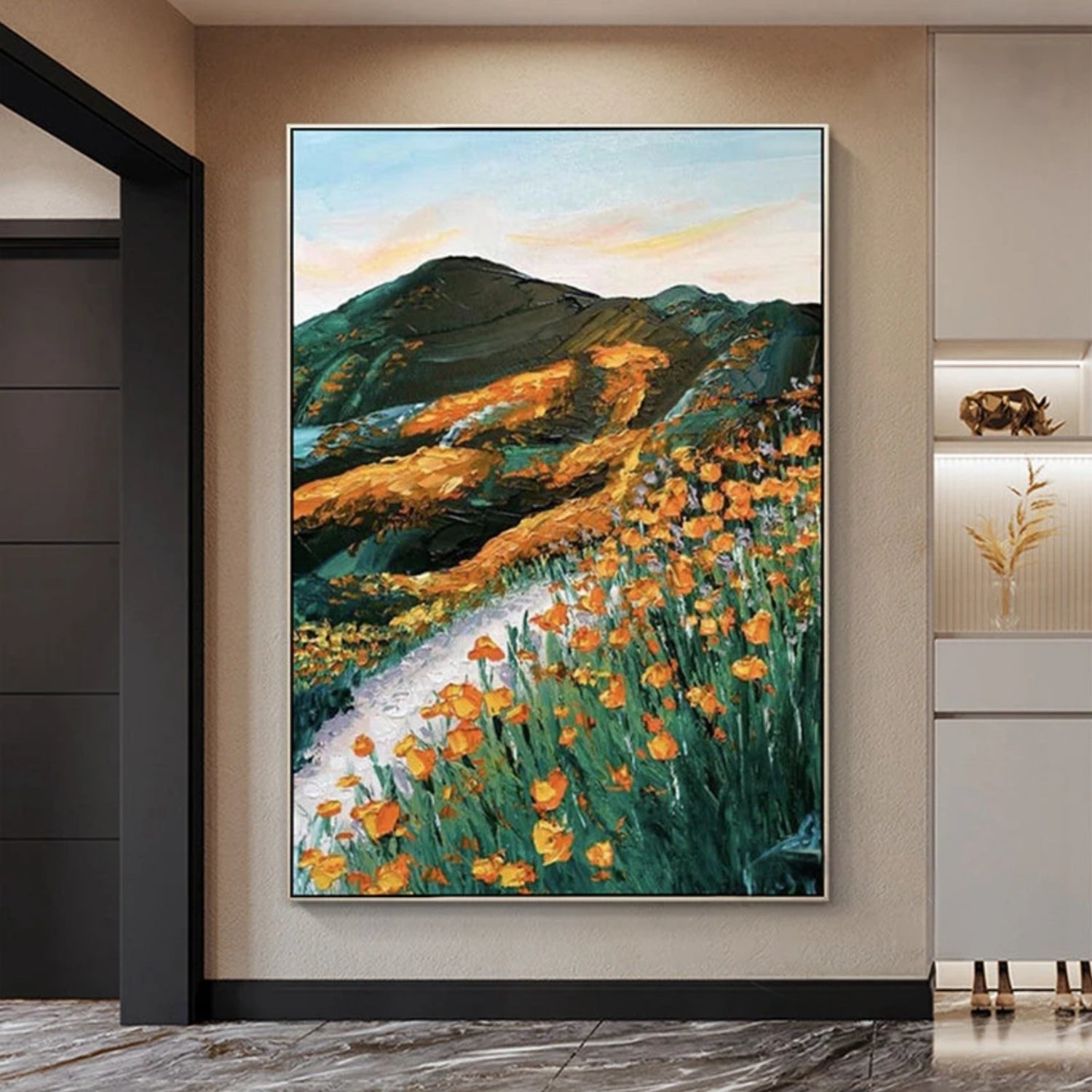 Home Decor Handmade Abstract Landscape Painting