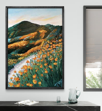 Home Decor Handmade Abstract Landscape Painting