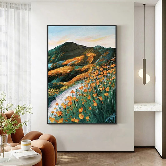 Home Decor Handmade Abstract Landscape Painting