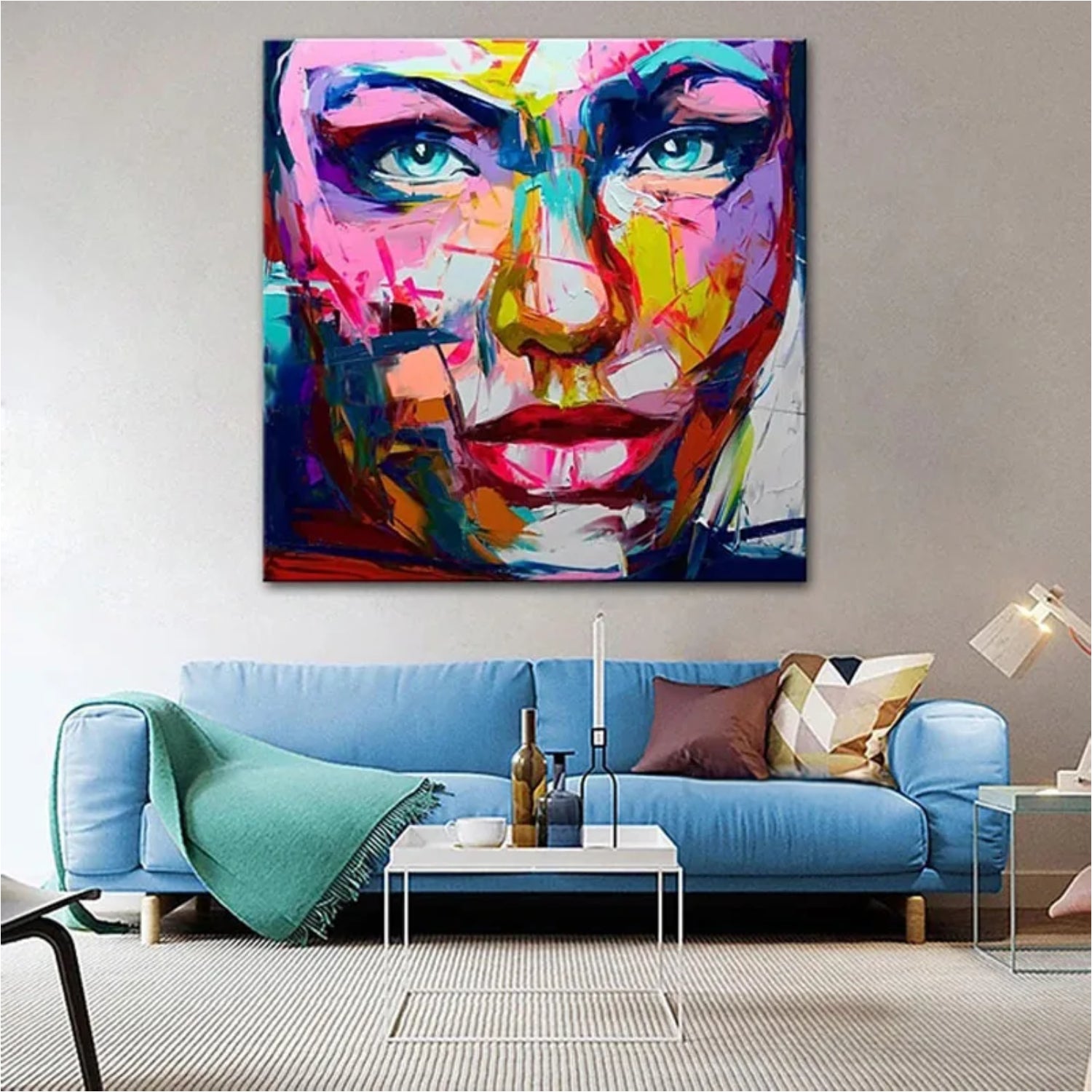 Vibrant Expressions Francoise Nielly Impasto Portrait