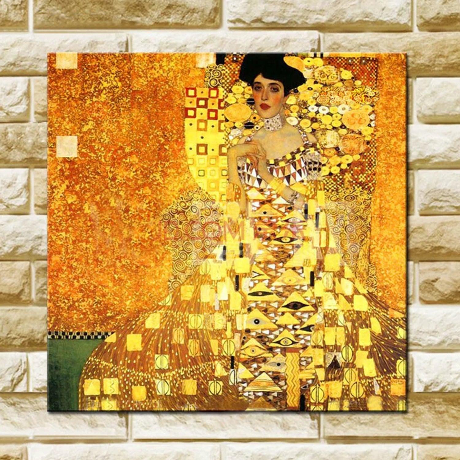 Golden Elegance High-Quality Gustav Klimt Reproduction