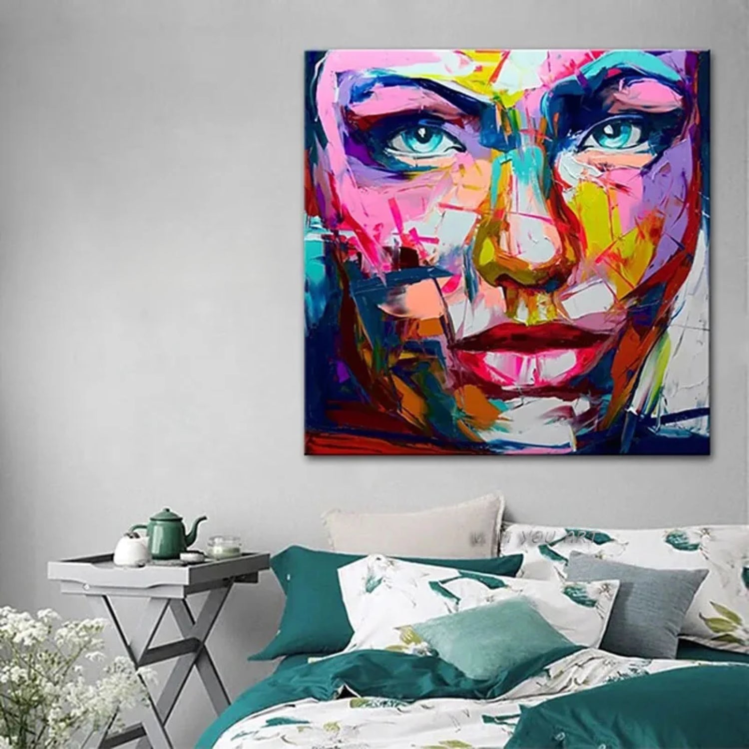 Vibrant Expressions Francoise Nielly Impasto Portrait