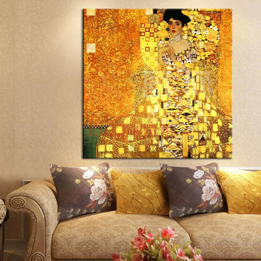 Golden Elegance High-Quality Gustav Klimt Reproduction