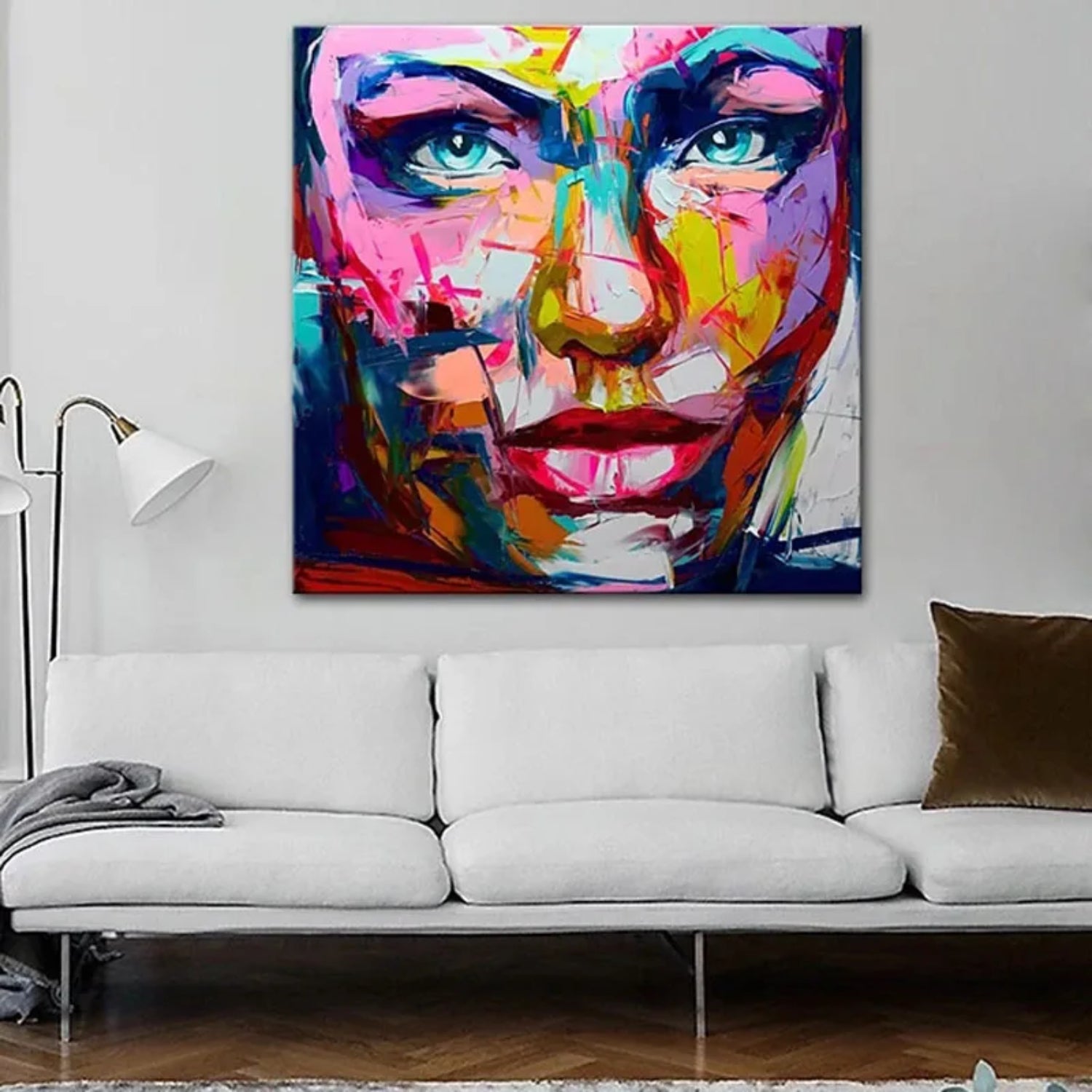 Vibrant Expressions Francoise Nielly Impasto Portrait