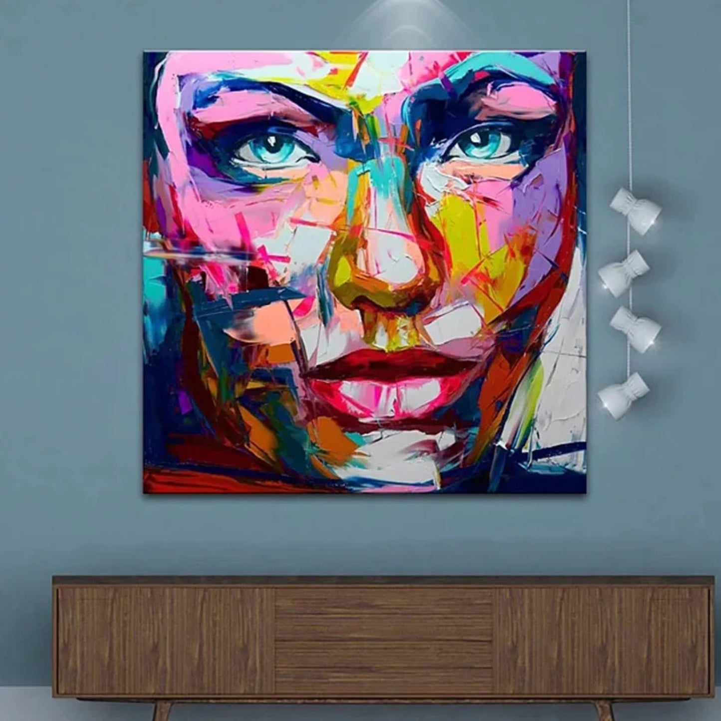 Vibrant Expressions Francoise Nielly Impasto Portrait