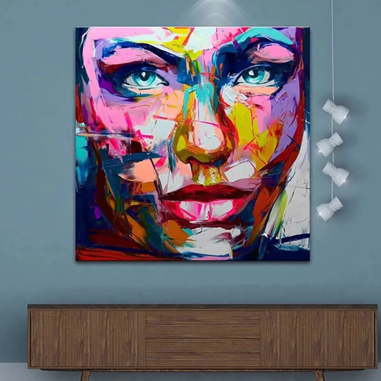 Vibrant Expressions Francoise Nielly Impasto Portrait