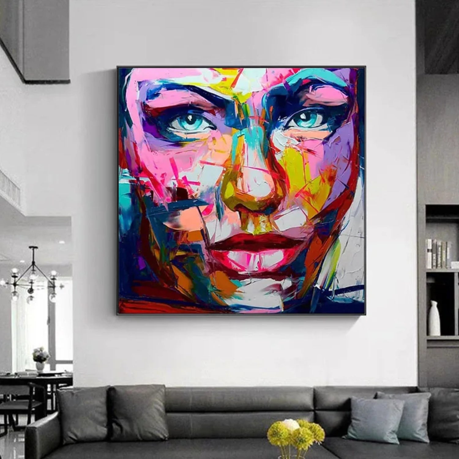 Vibrant Expressions Francoise Nielly Impasto Portrait