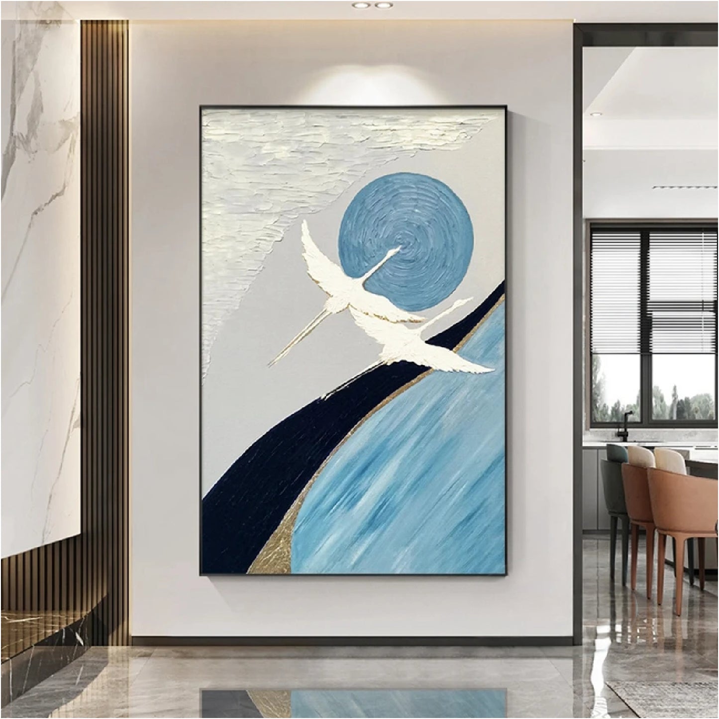 Luxury Handmade Oil Painting for Wall Decor