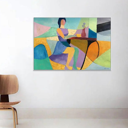 Modern Abstract Women Minimal Wall Decor Painting