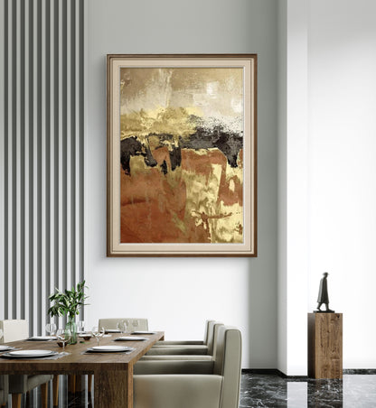 Modern Light Luxury Gold Decorative Painting