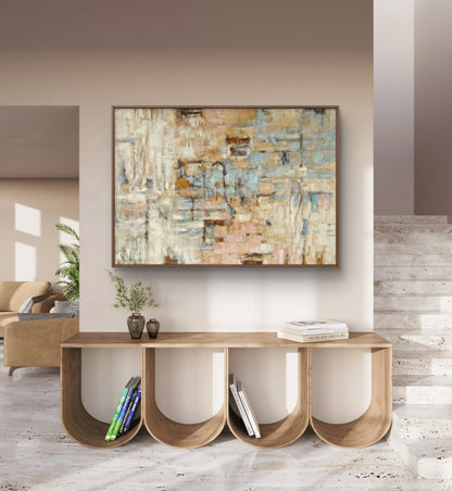 Modern Nordic 100% Hand Painted Textured Wall Art