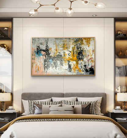 Modern Vibrant Colour Creative Abstract Painting