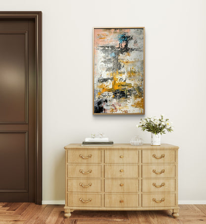 Modern Vibrant Colour Creative Abstract Painting