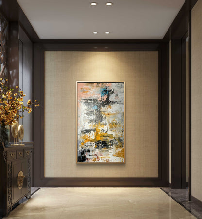 Modern Vibrant Colour Creative Abstract Painting