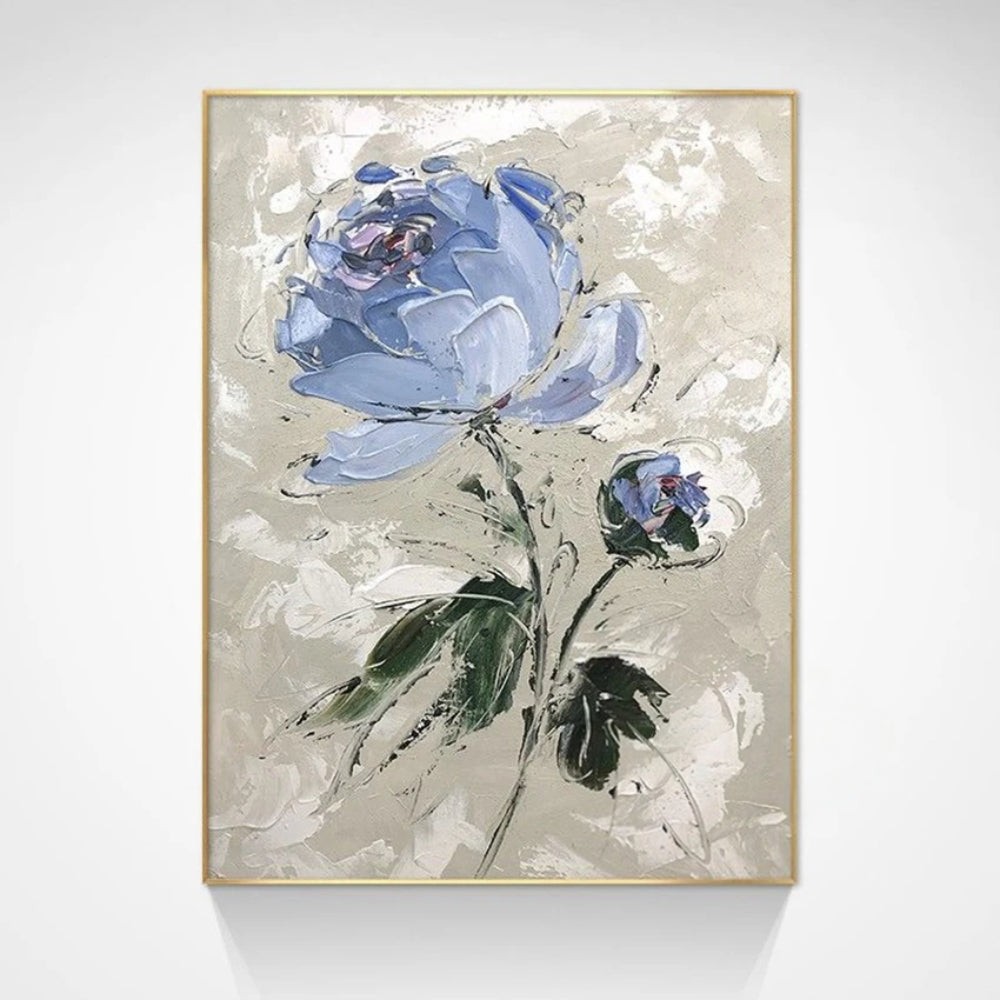 Nordic Abstract Texture Rose Set of 3 Wall Painting