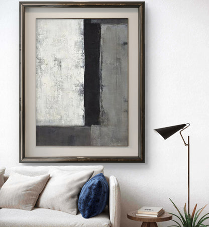 Nordic Concrete Style Modern Minimalist Painting