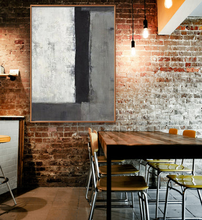 Nordic Concrete Style Modern Minimalist Painting