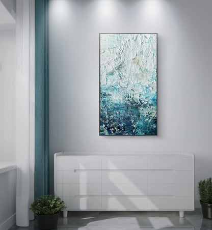 Ocean Wave 100% Hand Painted Heavy Textured Art