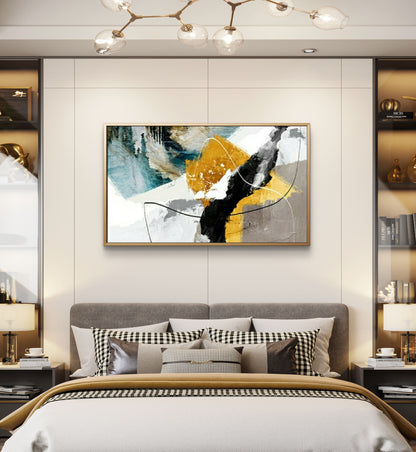 Original Bright Colours Textured Abstract Painting