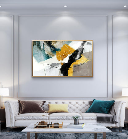 Original Bright Colours Textured Abstract Painting