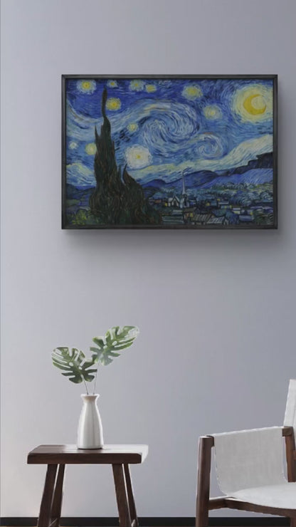 Van Gogh's Starry Night Impressionist Canvas Art